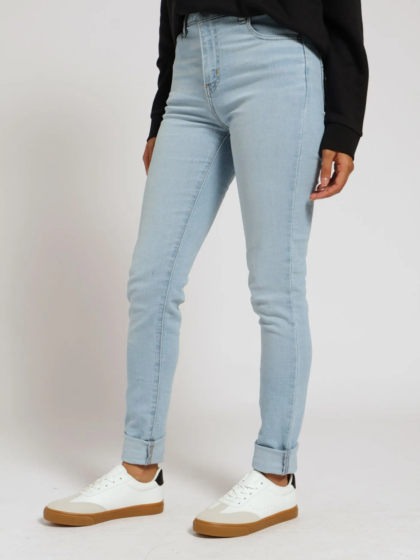 721 High Rise Skinny  Cool Friends Denim Jean - White