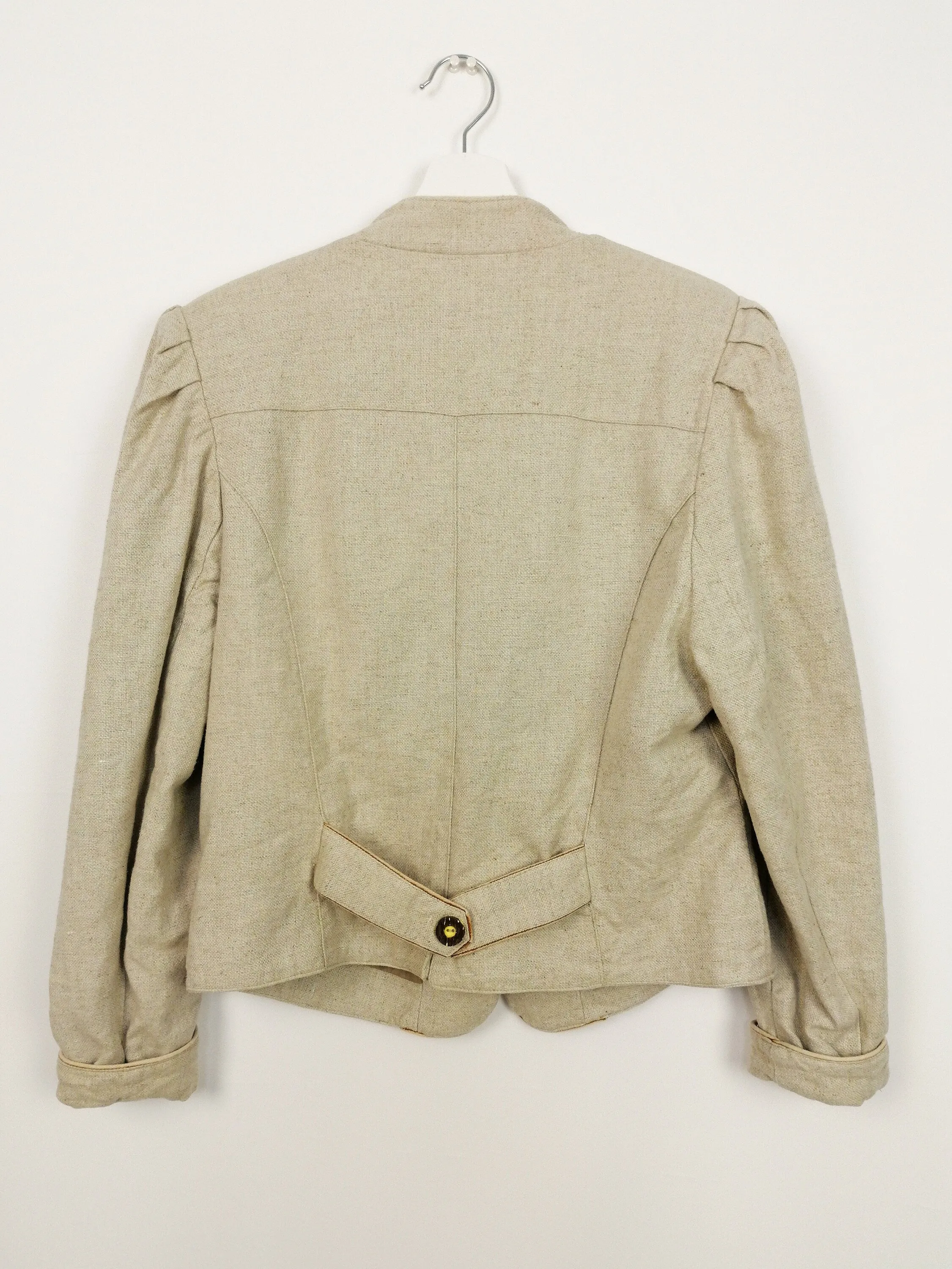 90's Puffy Shoulders Austrian Blazer - size M-L