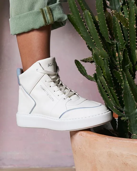 AGAZI Sneakers  Emi White&Blue