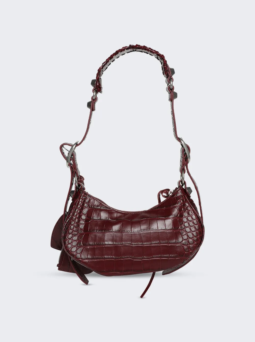 Balenciaga   Le Cagole Xs Shoulder Bag Dark Red 