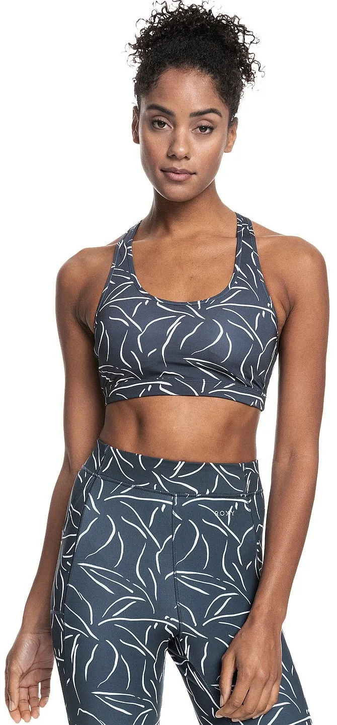 bra Roxy Back To You Printed - XBBM/Mood Indigo Tropical Mood - women´s