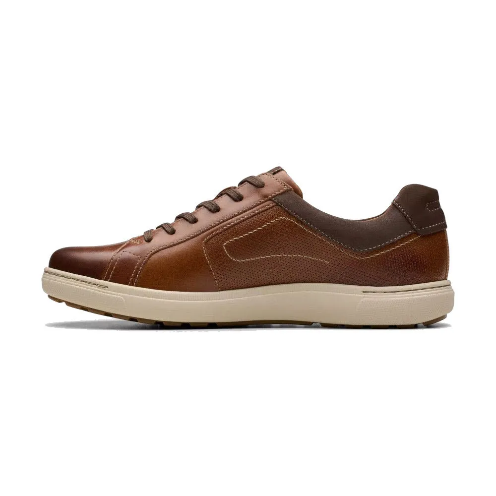 CLARKS MAPSTONE LACE OXFORD TAN LEATHER