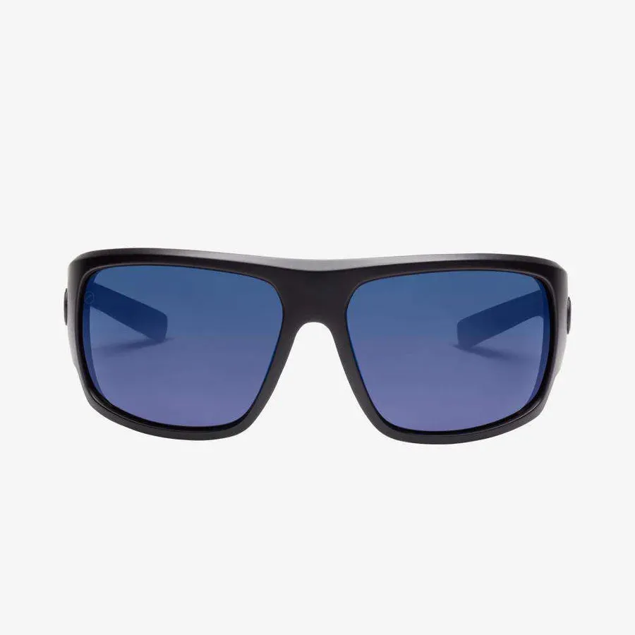 Electric Mahi Matte Black Blue Lens Polarized Pro Sunglasses