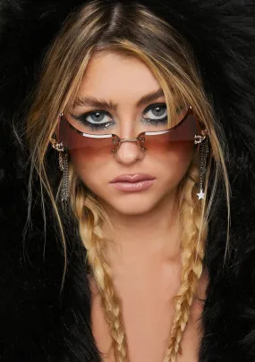 Evil Intentions Horned Sunglasses-