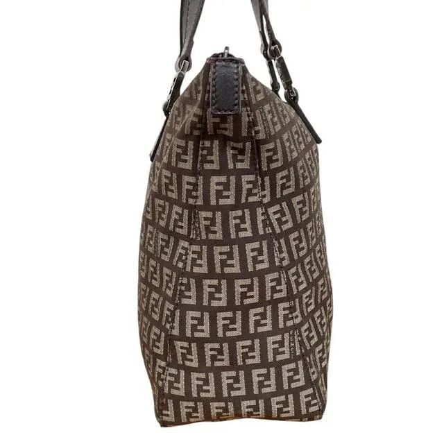 Fendi Zucchino Monogram Canvas Tote Bag