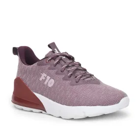 Force 10 Sports Lacing Shoes For Ladies (Pink) LUNAR-1 By Liberty