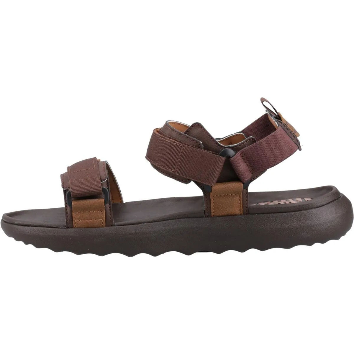HEYDUDE Carson Sandal Brown/Brown