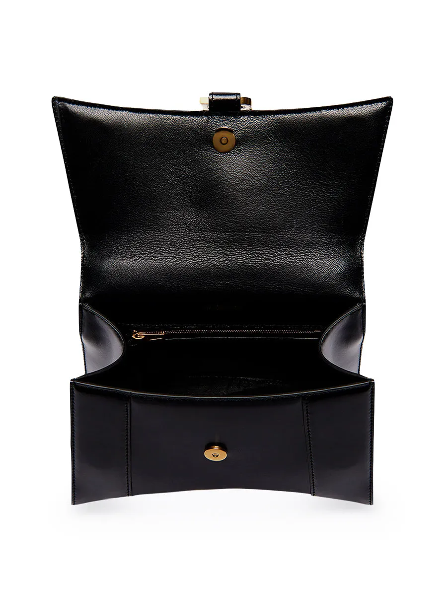 Hourglass Small Handbag Box in Black