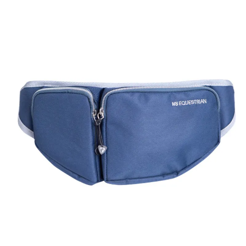 Hy Equestrian Bum Bag in Navy/Grey - WEB EXCLUSIVE