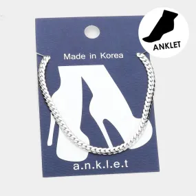 iLLASPARKZ Metal Chain Anklet
