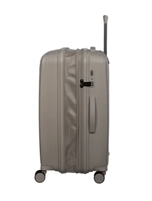 IT Luggage Large Feather Grey Spontaneous Suitcase | Holiday Shop | George at ASDA