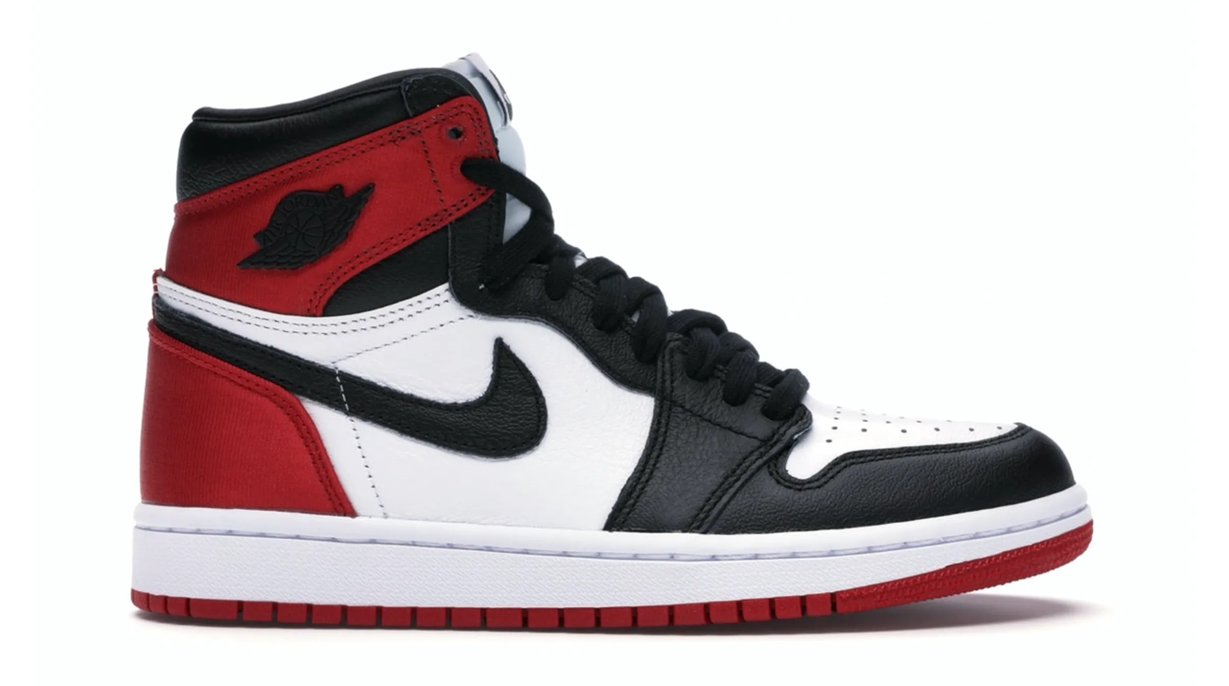 JORDAN 1 RETRO HIGH SATIN BLACK TOE