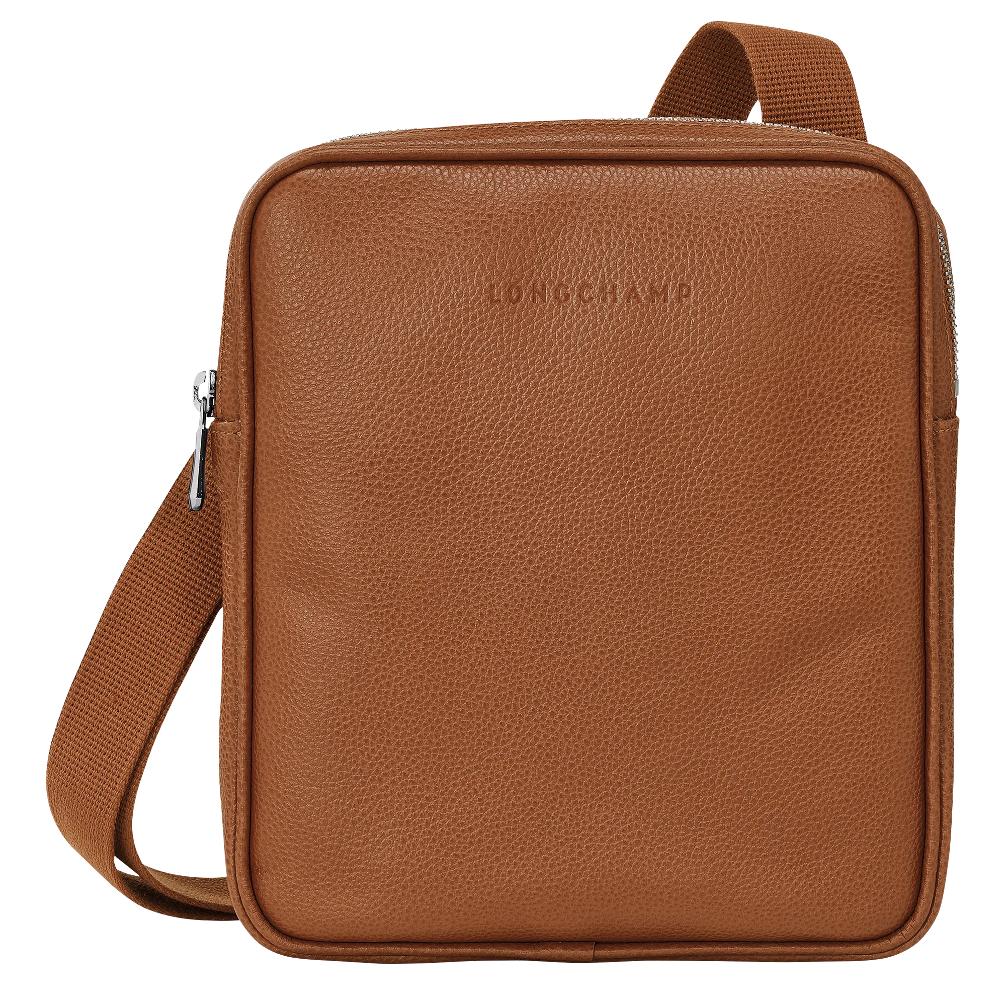Le Foulonné XS Crossbody bag Caramel - Leather