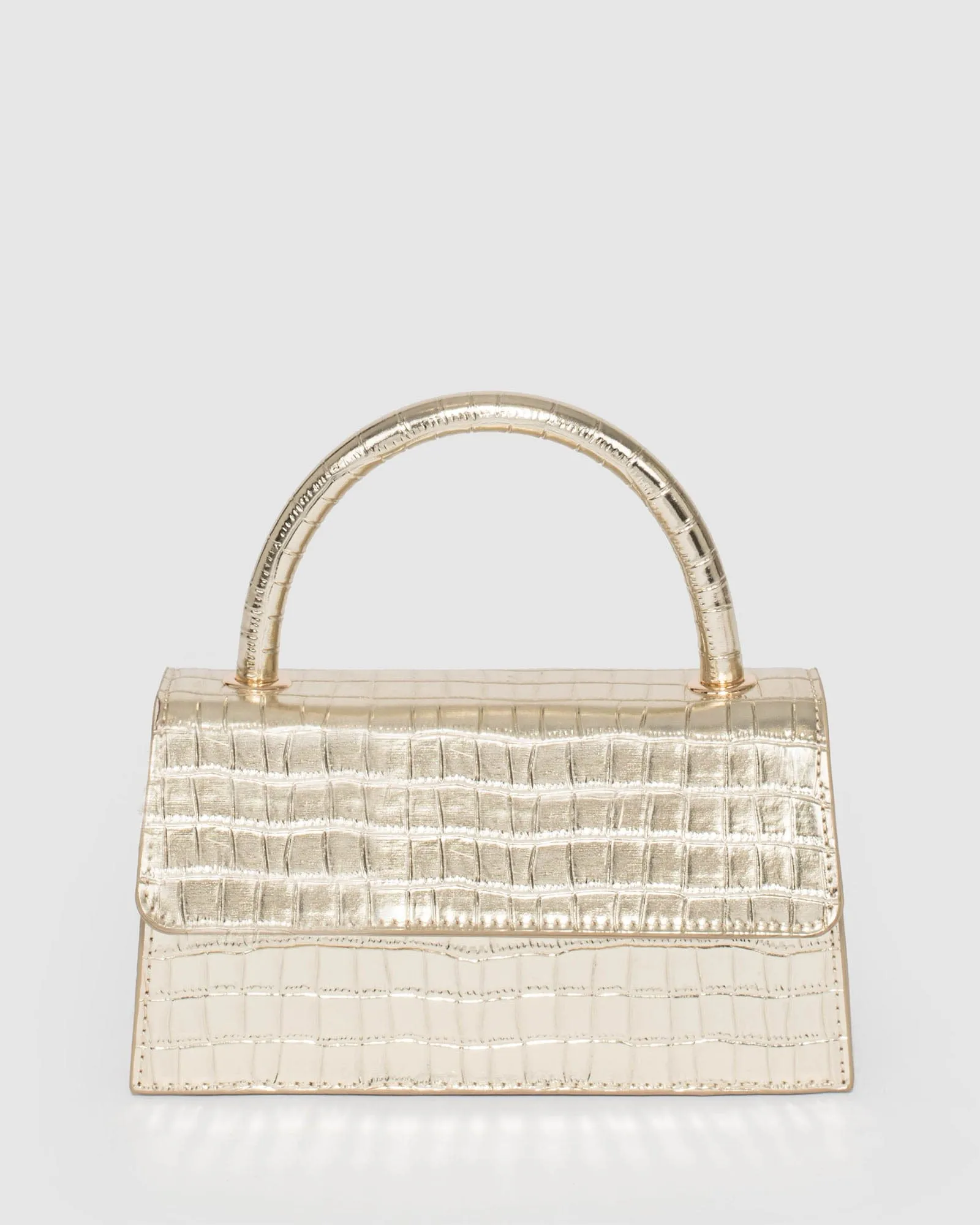 Luna Gold Handle Bag