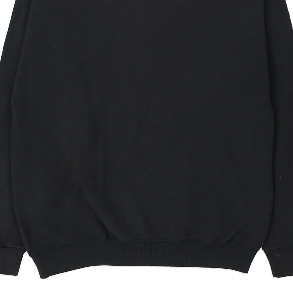 Made in USA Fightin Irish Briar Creek College Sweatshirt - Large Black Cotton Blend