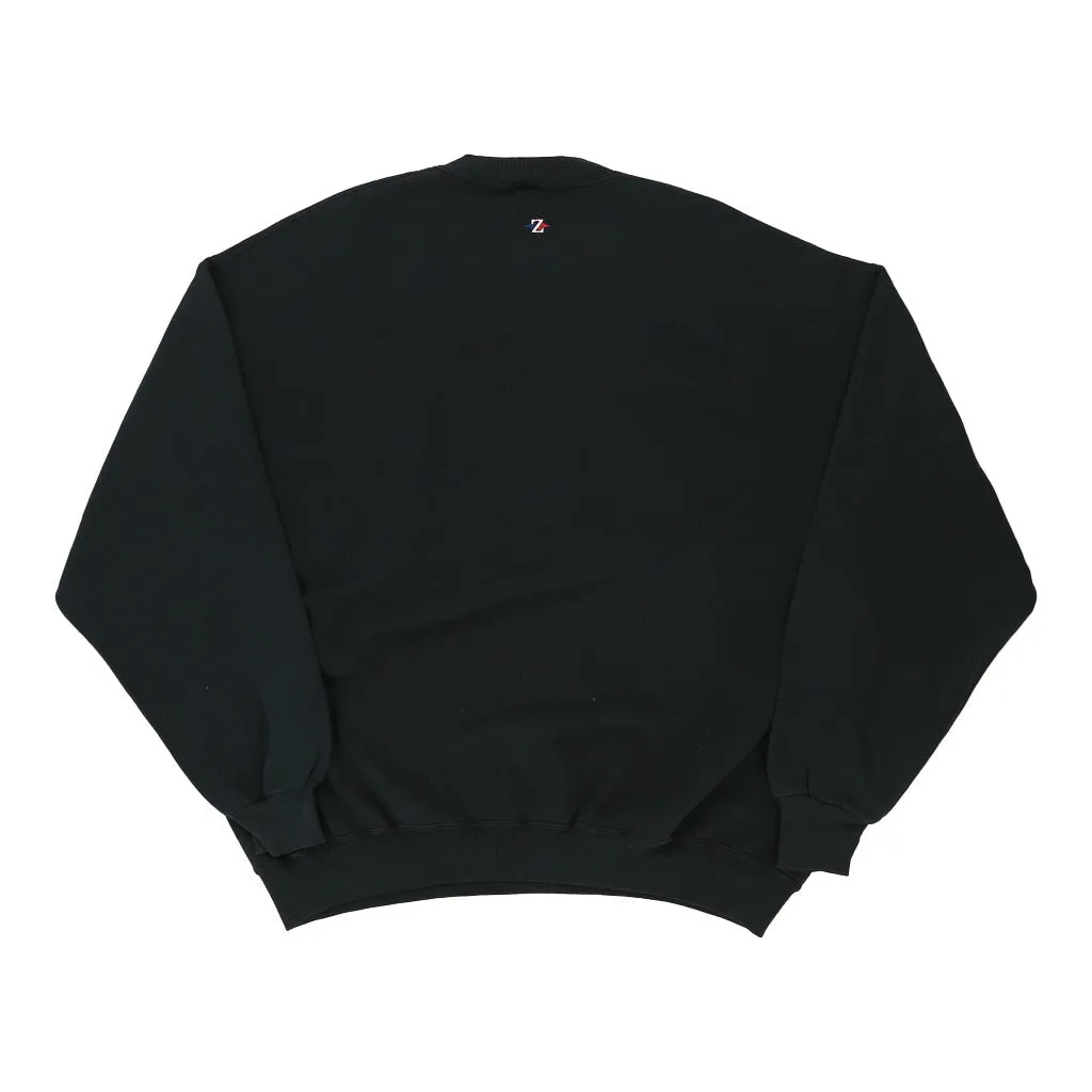 Made in USA Jerzees Sweatshirt - 2XL Black Cotton Blend