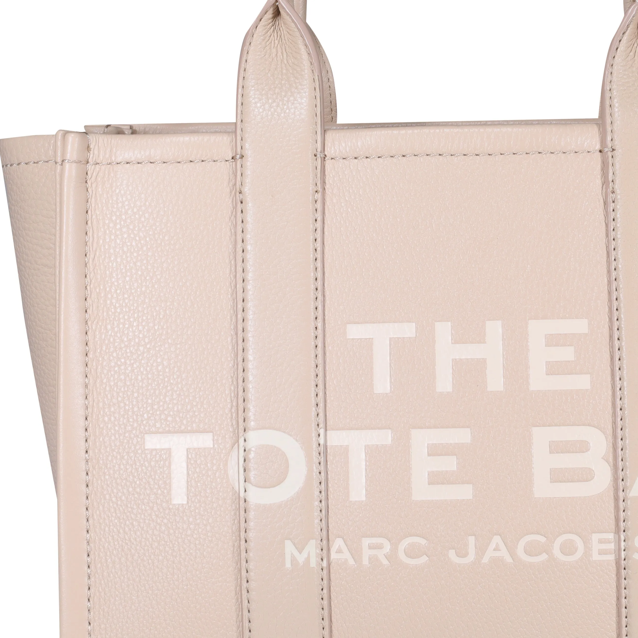 Marc Jacobs Logo Printed Small Tote Bag