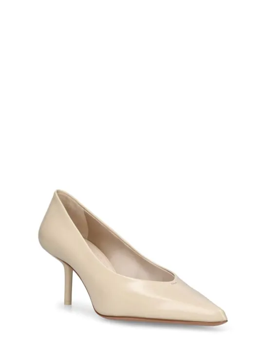 Max Mara   65mm Leather pumps 