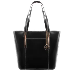 McKlein Deva Leather Tablet Tote Bag