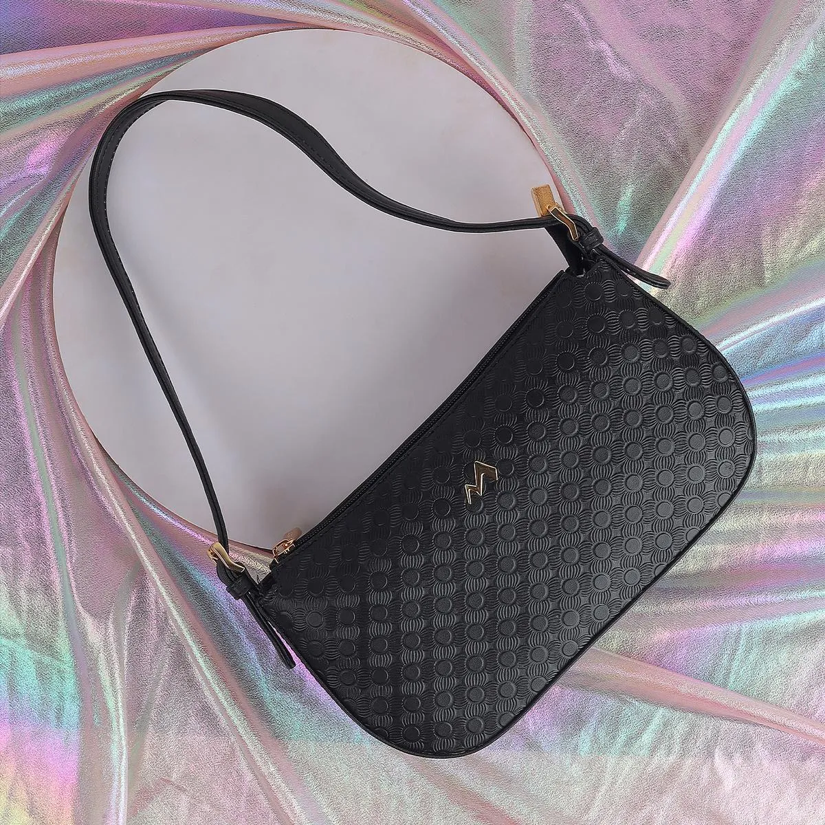 Metro Women Black Shoulder Bag