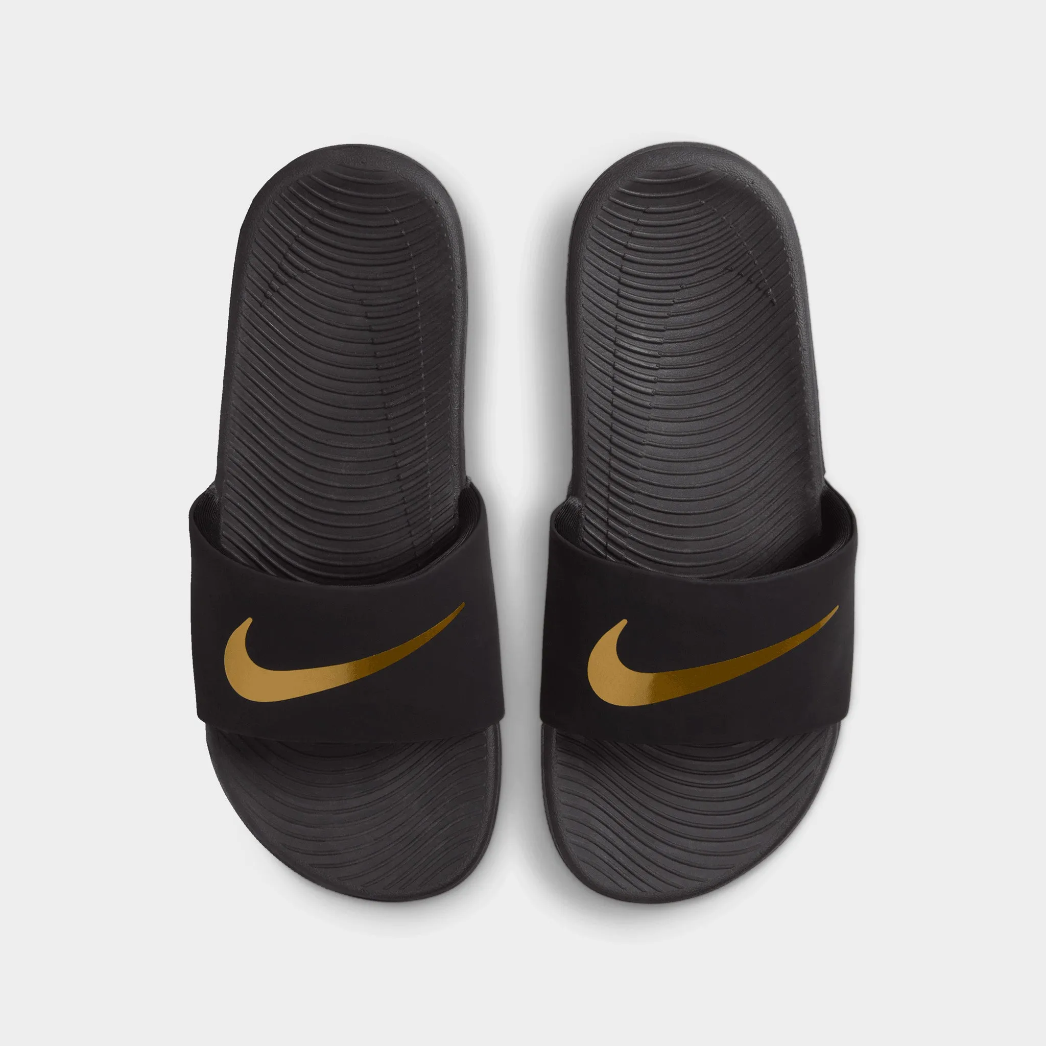 Nike Kawa Slide GS Black / Metallic Gold