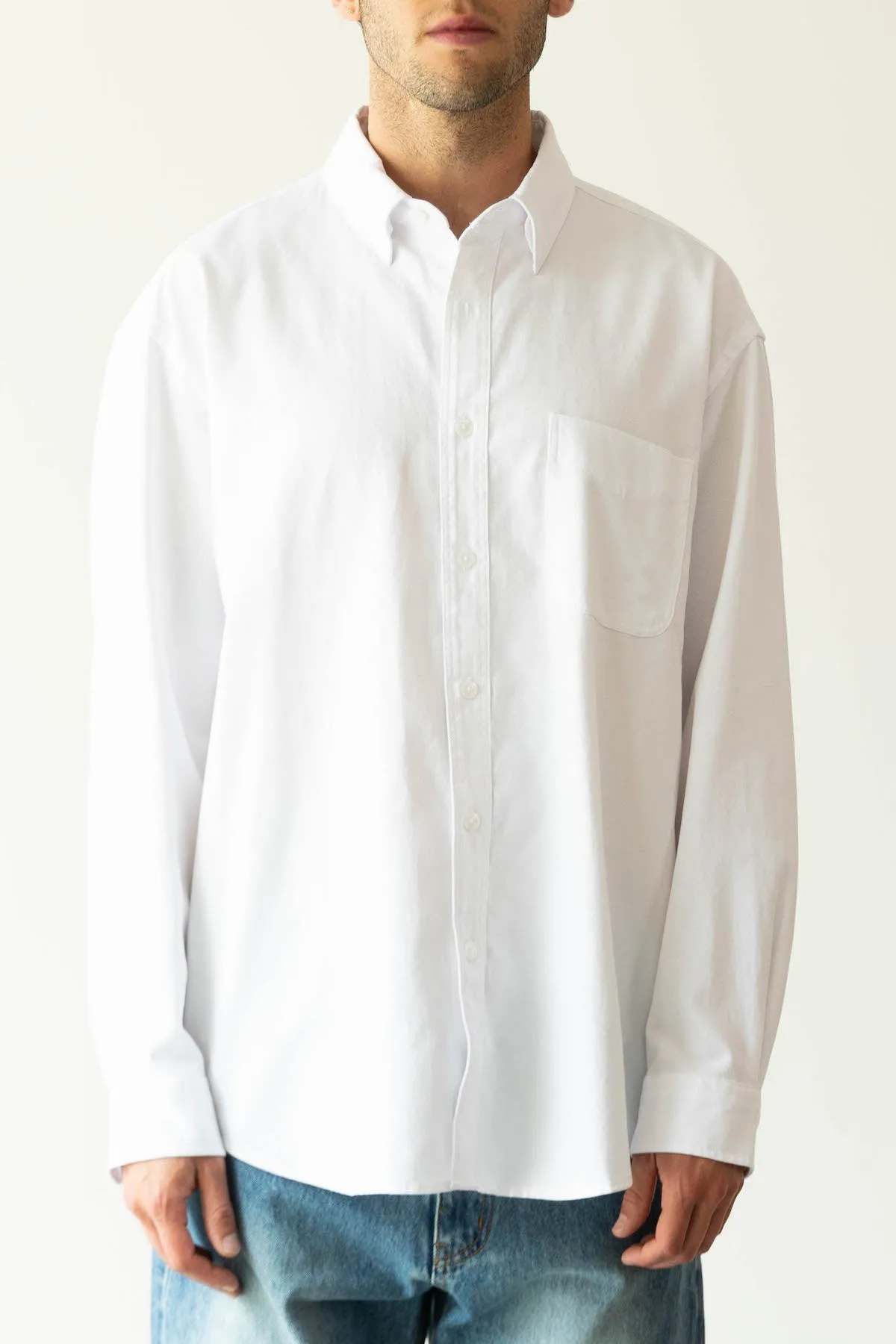 OG Oversized Oxford Shirt - White