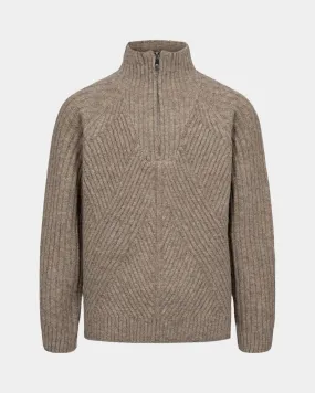 OHIOSY SWEATER - Warm Grey