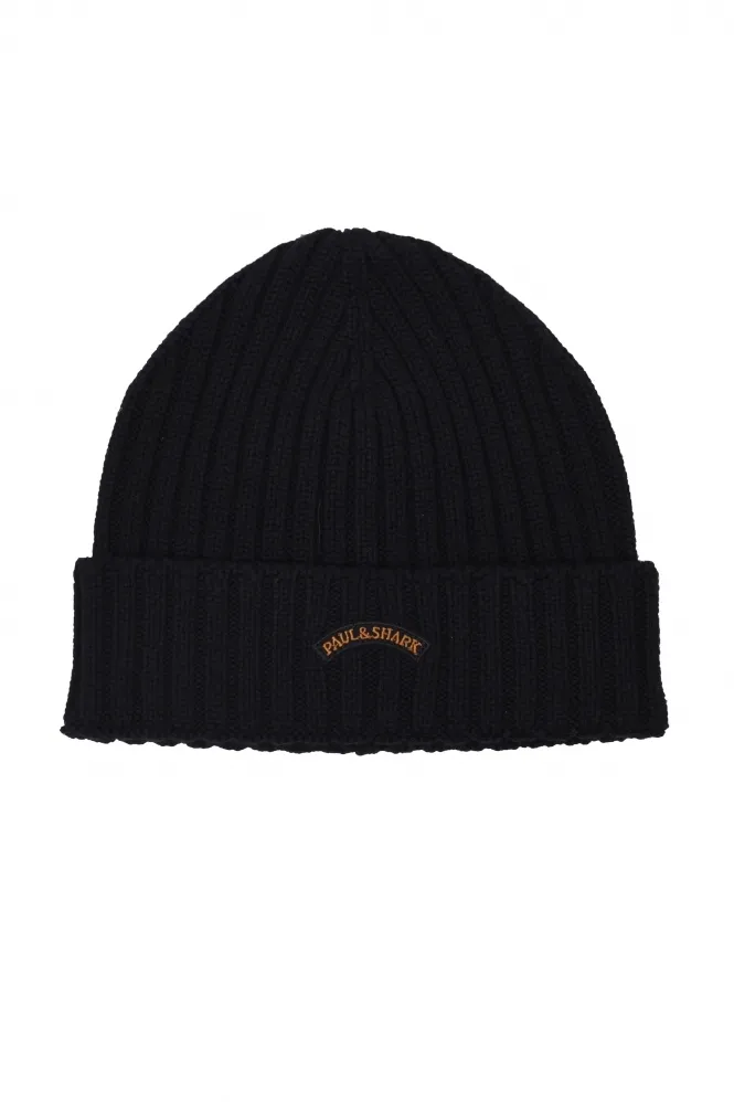 Paul And Shark Beanie Black