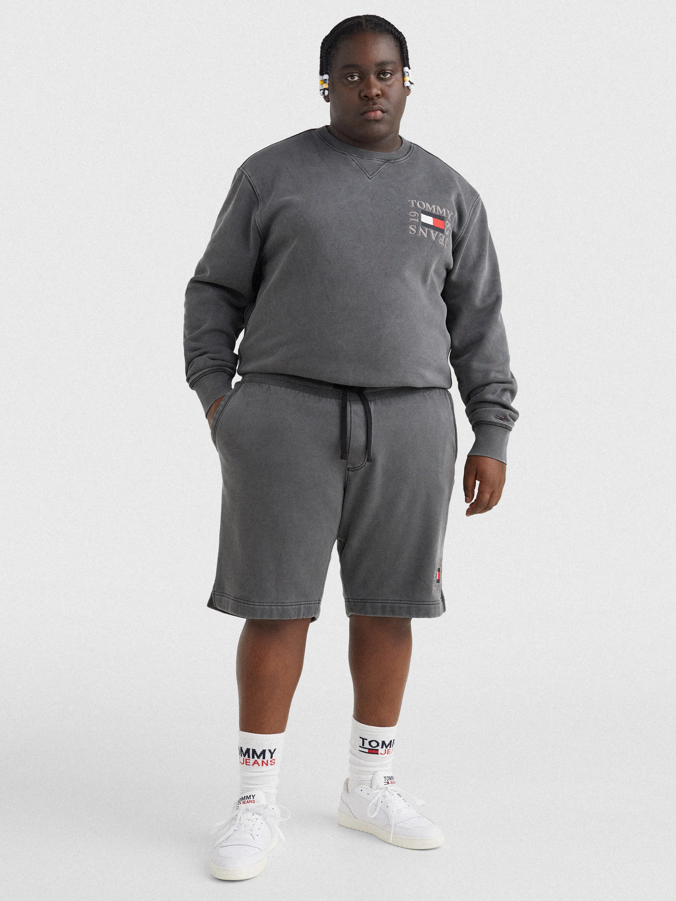 Plus Fleece Relaxed Shorts | Shorts | Tommy Hilfiger