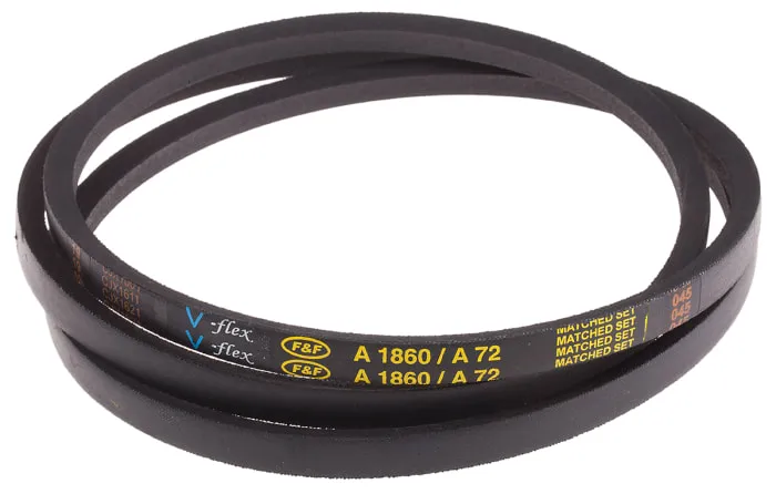 RS PRO Drive Belt, belt section A, 1820mm Length