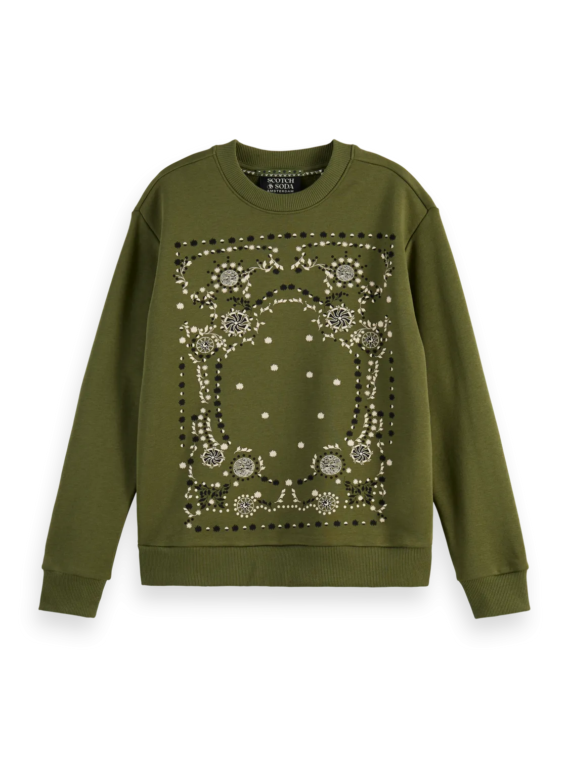 Scotch & Soda Relaxed Fit Crew Sweater