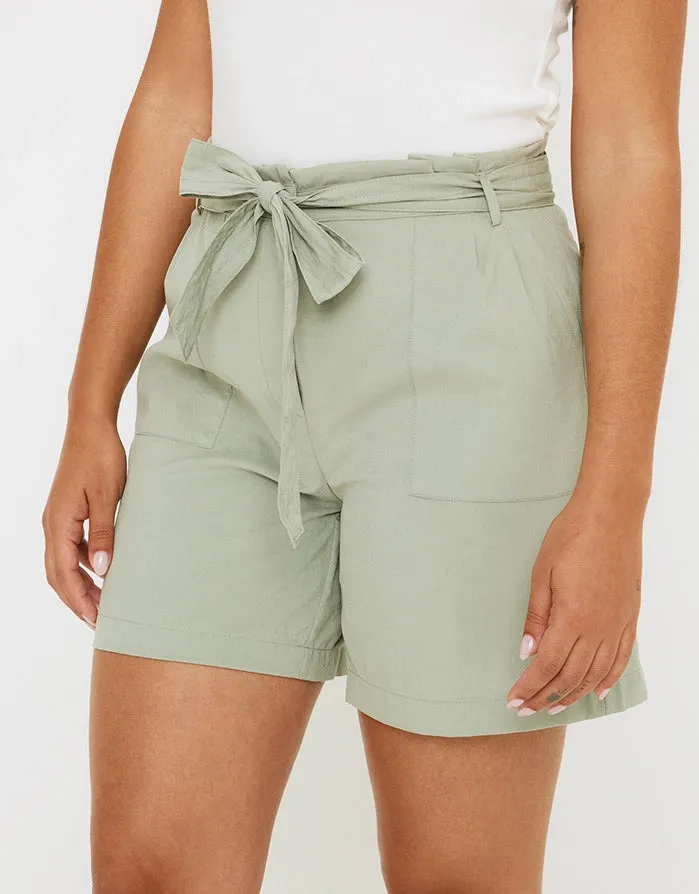 Short Bermuda with Belt - Valiana