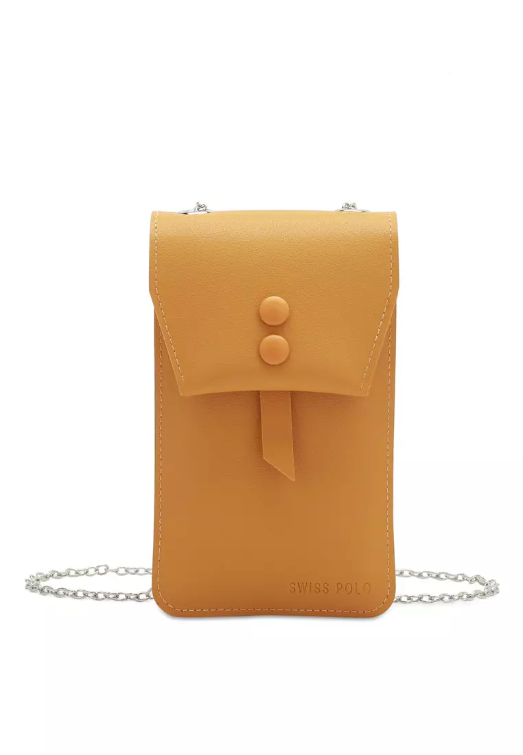 Swiss Polo Women's Sling Bag / Crossbody Bag - Yellow