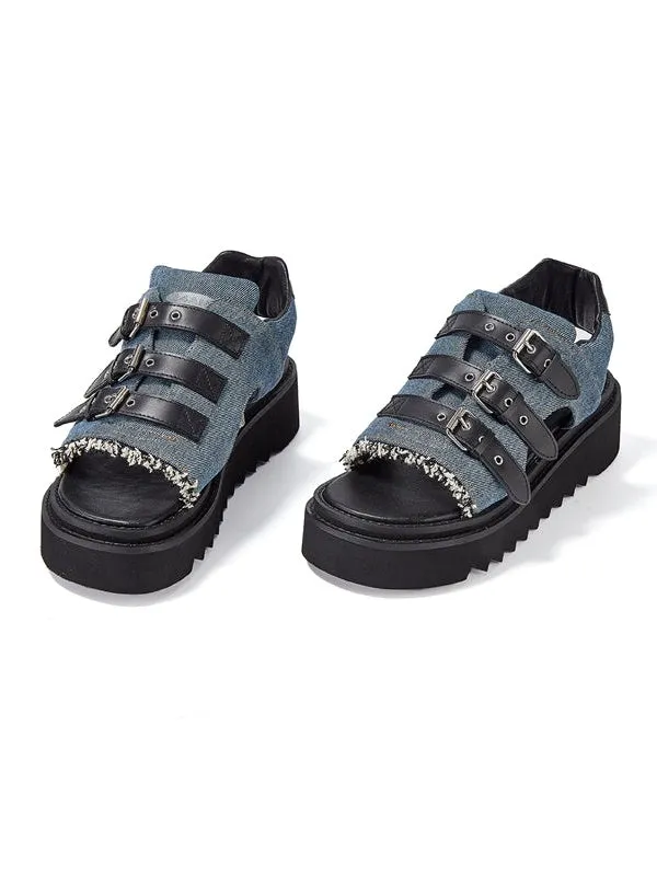 Thick-soled Strap Sandal