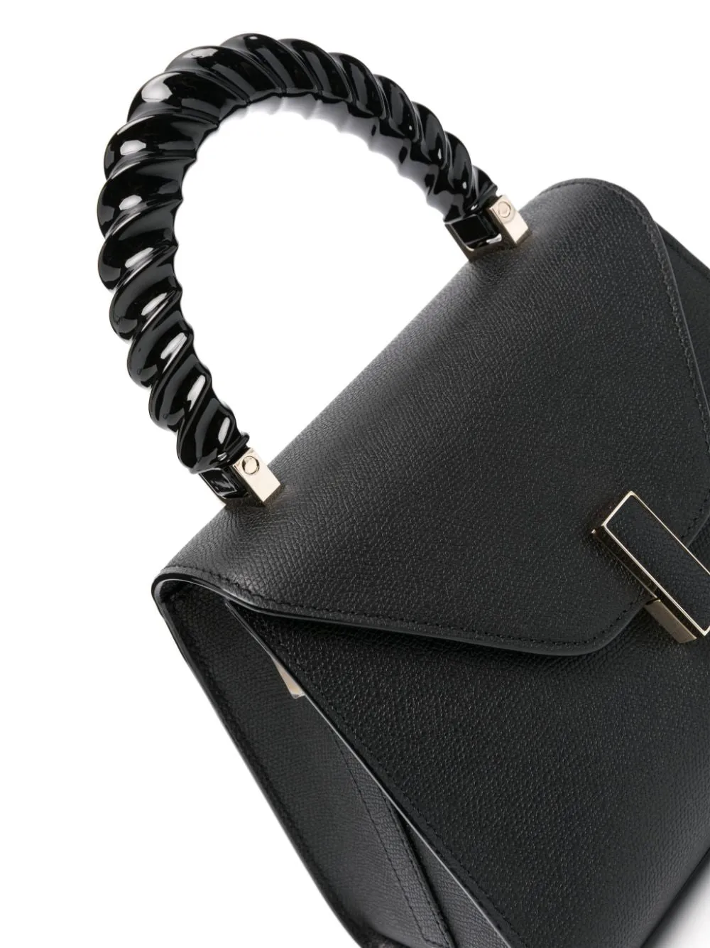 Valextra    Valextra Iside Leather Mini Handbag
