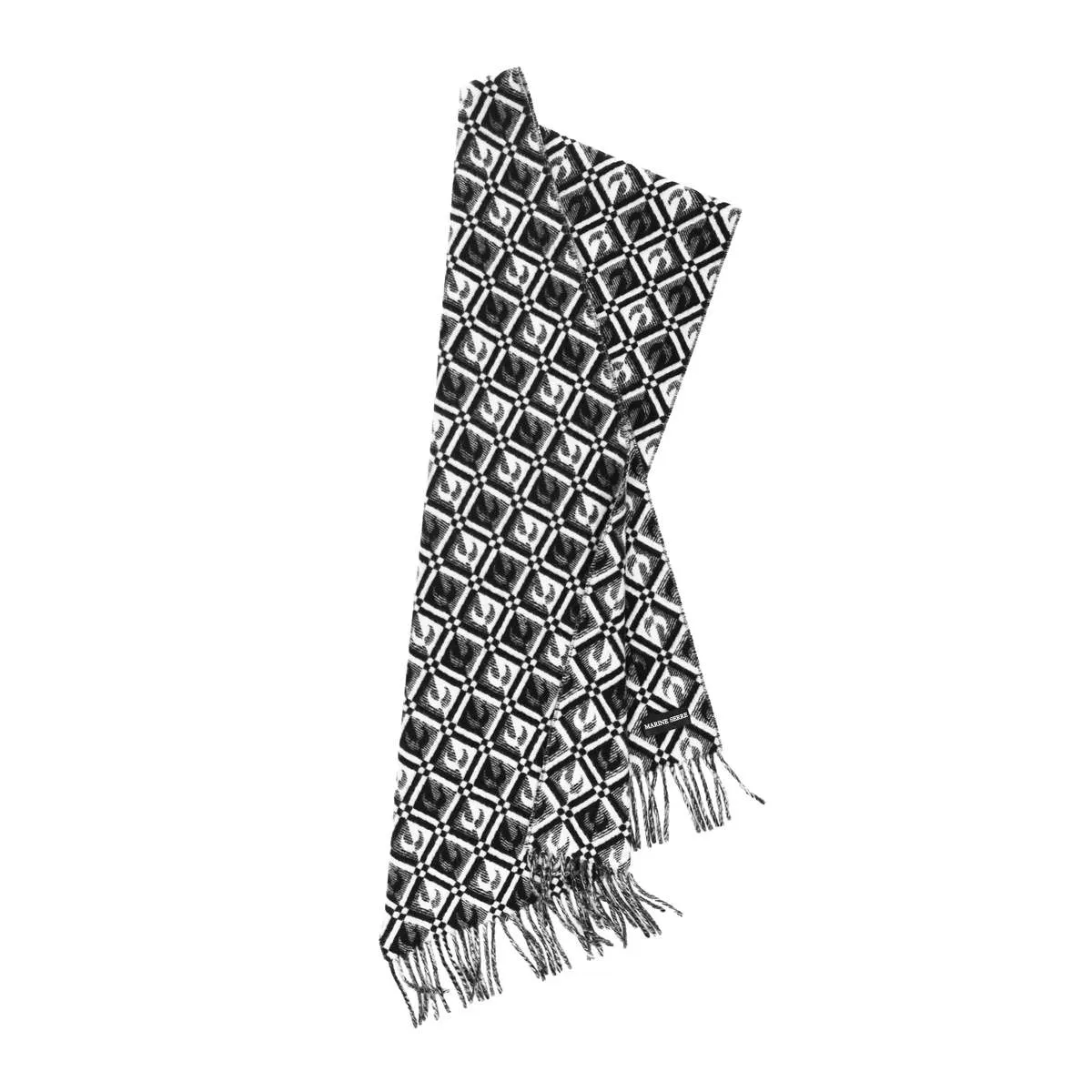 Virgin Wool Scarf - Black