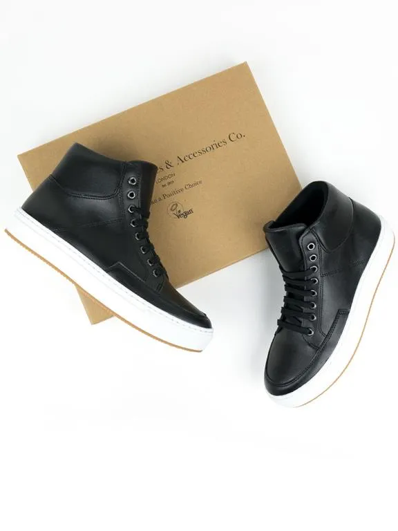 Will's Vegan Store Sneakers Boots Black